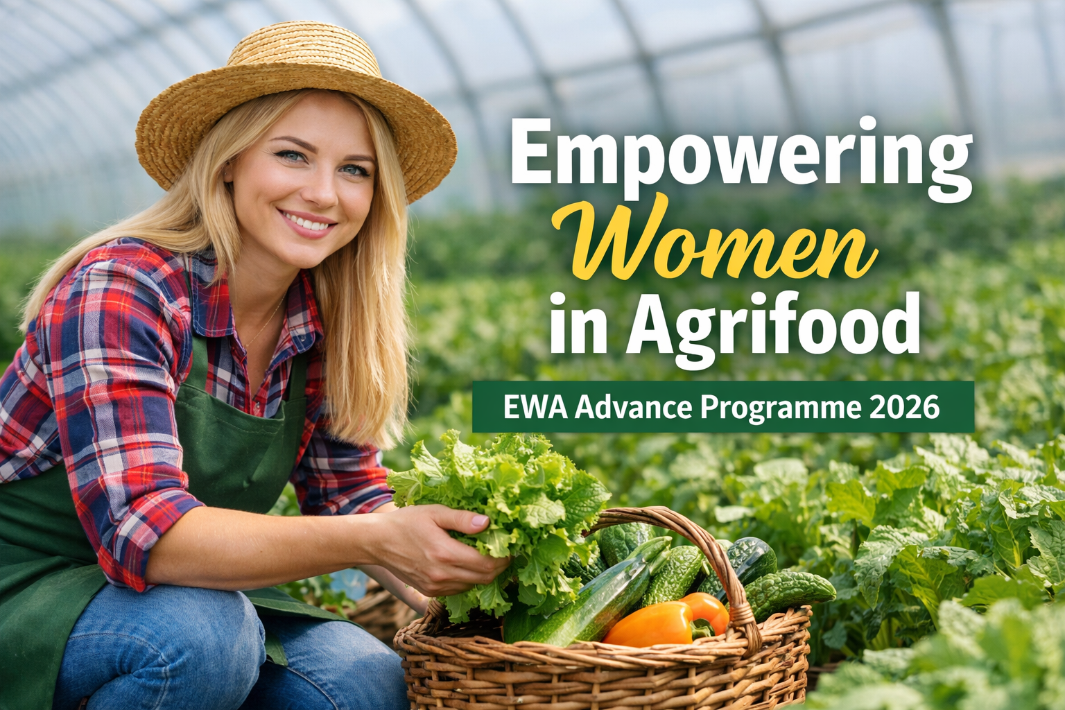 Грант до €20 000 на розвиток агростартапу для жінок-підприємиць