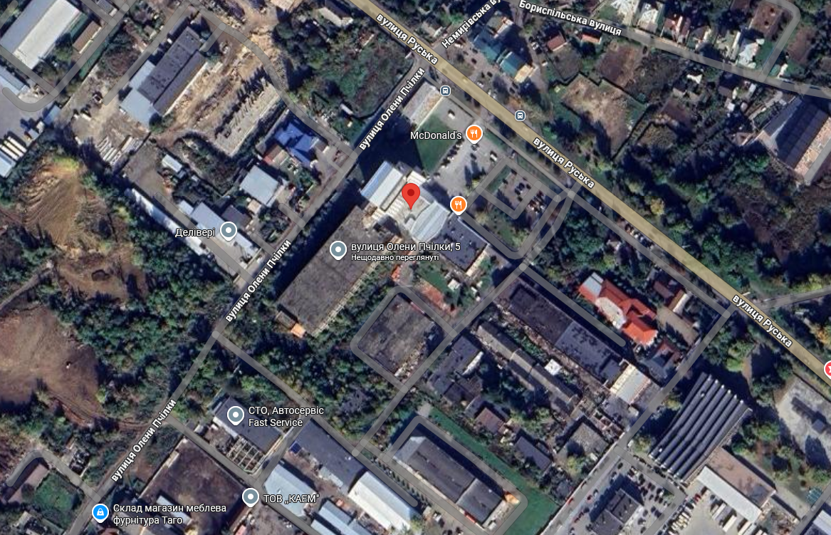 Будівля виробничого призначення