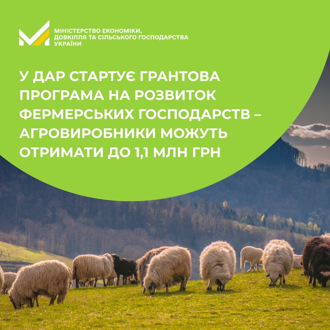 Грант до 1,1 млн. грн для агровиробників Чернівецької області